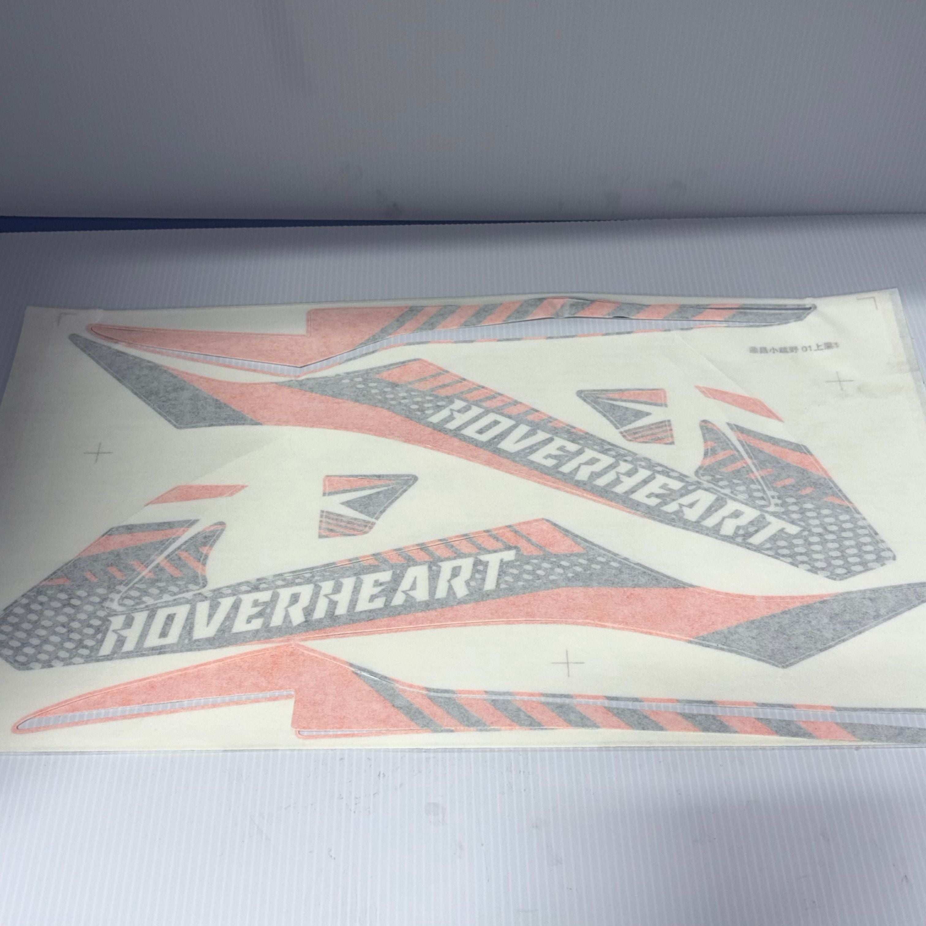 DB008/DB4S004 DECAL ORANGE