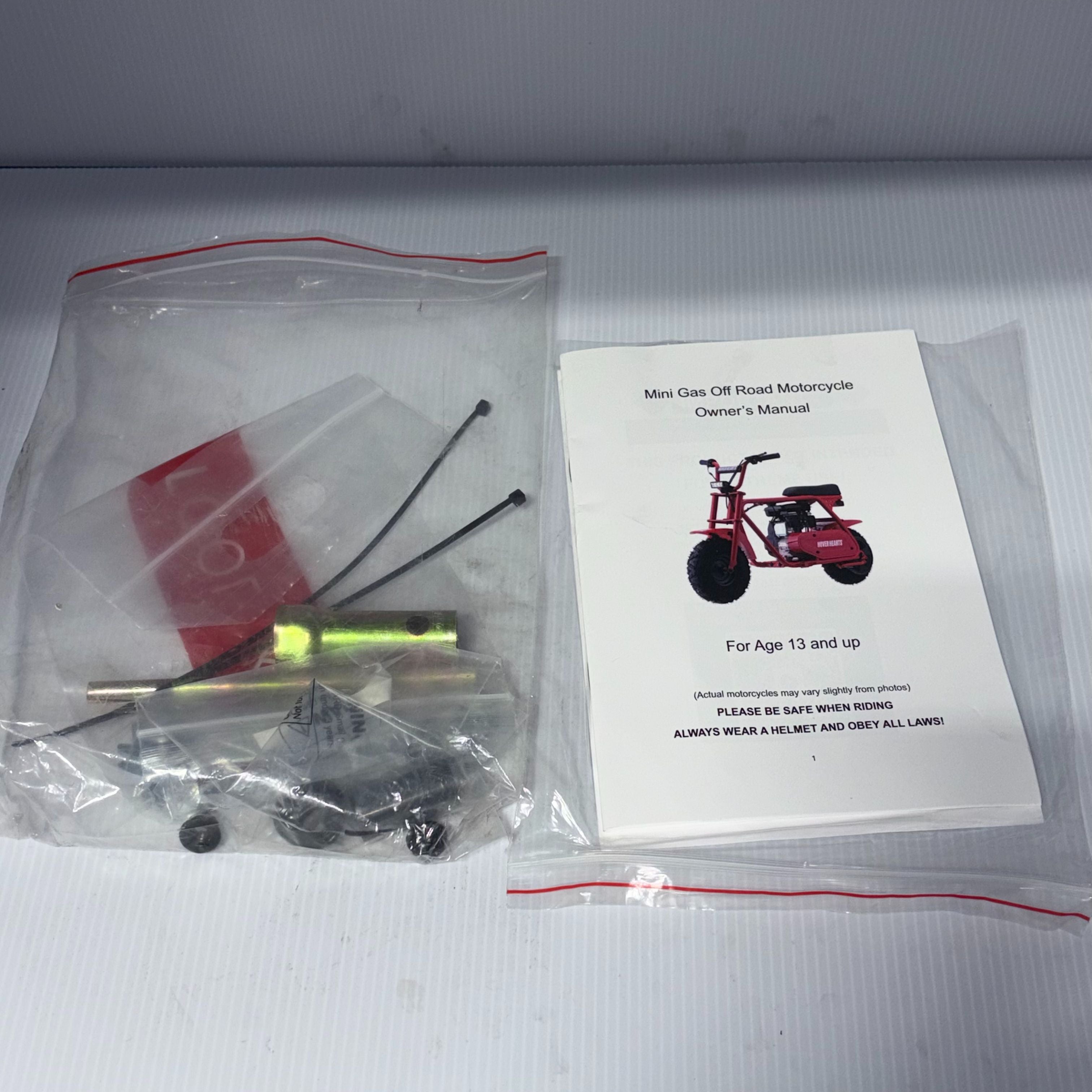 Tool Bag And Manual Book For MB001 Mountain Bike