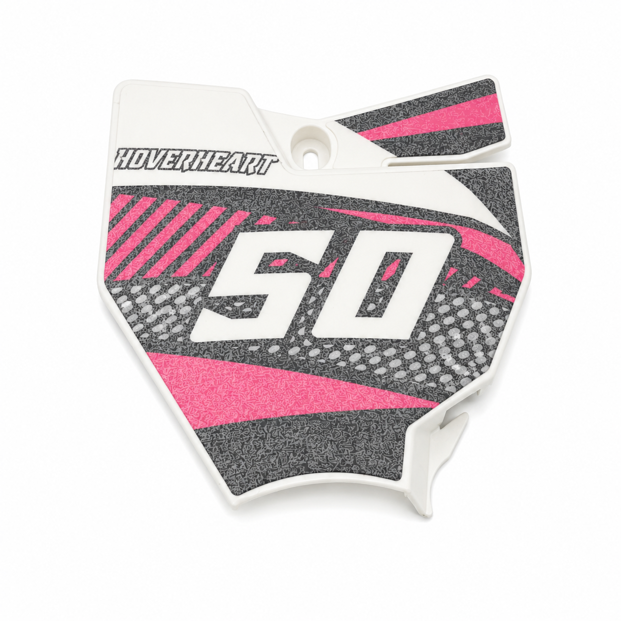 Numberp Plate For DB008 Dirt Bike Pink