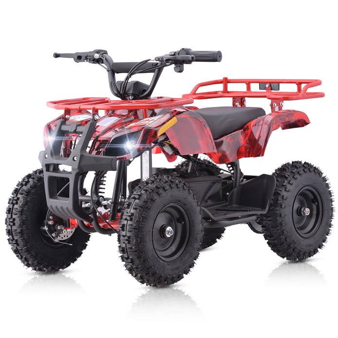 HoverHearts EA500-RA Off-road Electric Four-wheeled Motorcycle 500W 36V Powerful Electric ATV