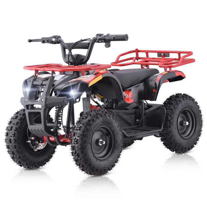 HoverHearts EA500-RA Off-road Electric Four-wheeled Motorcycle 500W 36V Powerful Electric ATV